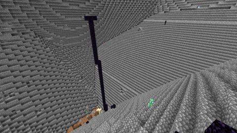 A caster's pillar, still standing